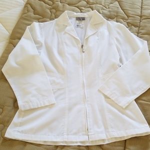 Urbane Scrubs White Lab Coat XSM